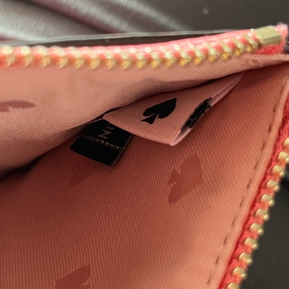 NWOT 🍓🦄Kate Spade Pink Strawberry Card Holder and Wallet Bundle - Picture 14 of 16